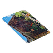 ヴィンテージ農園シェッドinギムメルワルド,スイス マグネット (右側)