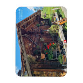 ヴィンテージ農園シェッドinギムメルワルド,スイス マグネット (縦)