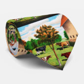 ヴィンテージ農場の典型的な牛品種 ネクタイ (ロール)