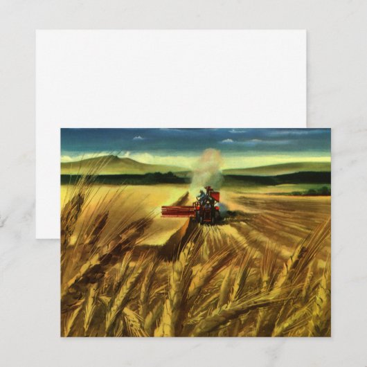 ヴィンテージ農場事業小麦農業 (正面/裏面)