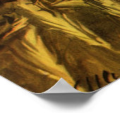 ヴィンテージ農場事業小麦農業 ポスター (角)