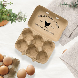 ヴィンテージ農場 |エッグカートンスタンプ ラバースタンプ