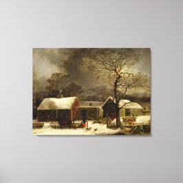 ヴィンテージ農場 キャンバスプリント