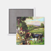 ヴィンテージ農場 マグネット (正面/裏面)