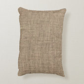 ヴィンテージ農家ファミリーモノグラムのジュート アクセントクッション (裏面(縦))