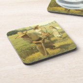 ヴィンテージ農家、NC Wyethによってファームに戻る コースター (左側)