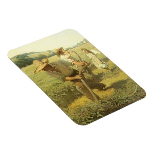 ヴィンテージ農家、NC Wyethによってファームに戻る マグネット (右側)