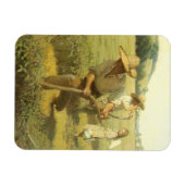 ヴィンテージ農家、NC Wyethによってファームに戻る マグネット (横)