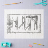 ヴィンテージ農業ガーデニングツールカタログの切り離し 薄葉紙 (クラフト)