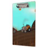 ヴィンテージ農業トラクタ クリップボード (左)