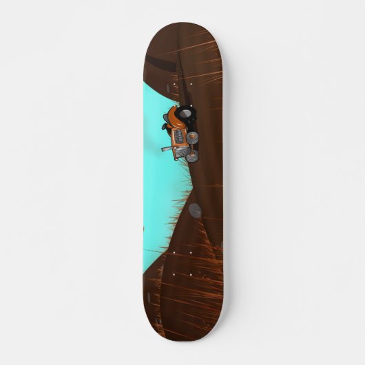 ヴィンテージ農業トラクタ スケートボード (正面)