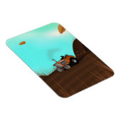 ヴィンテージ農業トラクタ マグネット (右側)