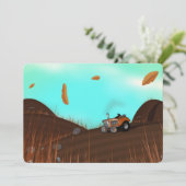 ヴィンテージ農業トラクタ 招待状 (スタンド正面)