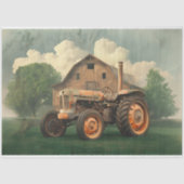 ヴィンテージ農業ドクーページ紙 薄葉紙 (正面)