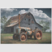 ヴィンテージ農業ドクーページ紙 薄葉紙 (正面)