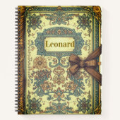 ヴィンテージ迷惑ジャーナル ノートブック (正面)