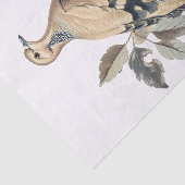 ヴィンテージ追悼ドーブイラストレーションデクページ 薄葉紙 (詳細)