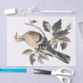 ヴィンテージ追悼ドーブイラストレーションデクページ 薄葉紙 (クラフト)