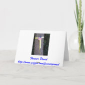 ヴィンテージ退役軍人感謝してい日たくさん！-軍隊カード サンキューカード (裏面)