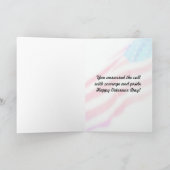 ヴィンテージ退役軍人感謝してい日、多くの!-軍隊カード サンキューカード (内部)