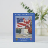 ヴィンテージ退役軍人日， 1990 - ポストカード (スタンド正面)