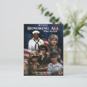 ヴィンテージ退役軍人日, 1996 - ポストカード (スタンド正面)