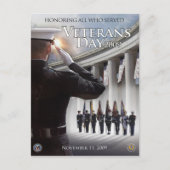 ヴィンテージ退役軍人日, 2009 - ポストカード (正面)