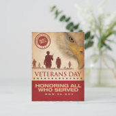 ヴィンテージ退役軍人日, 2012 - ポストカード (スタンド正面)