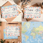 ヴィンテージ退職パーティの招待状 – 飛行機2 招待状