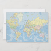 ヴィンテージ退職パーティー招待状 - 飛行機 2 招待状 (裏面)