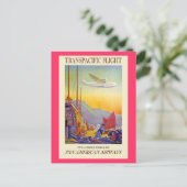 ヴィンテージ透過葉書 ポストカード (スタンド正面)