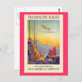 ヴィンテージ透過葉書 ポストカード (正面/裏面)