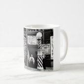 ヴィンテージ通り撮影 コーヒーマグカップ (正面右)