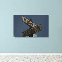 ヴィンテージ通り標識