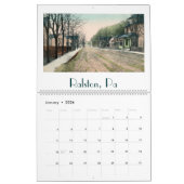 ヴィンテージ通りAcross Americaウォールカレンダー カレンダー (1月 2026)