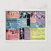 ヴィンテージ通信広告はがき  ポストカード (正面)