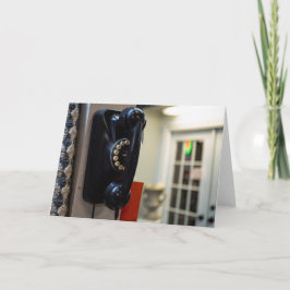 ヴィンテージ通話：レトロ電話 カード