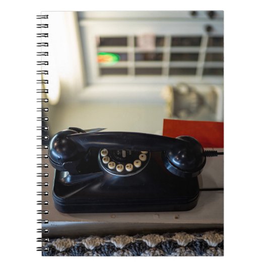 ヴィンテージ通話：レトロ電話 ノートブック (正面)