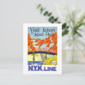 ヴィンテージ通販で日本を訪れる ポストカード (スタンド正面)