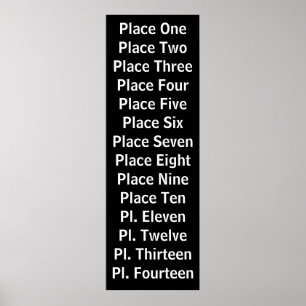 ヴィンテージ通過スクロールパーソナライズされた ポスター