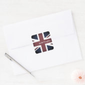 ヴィンテージ連合ジャック&イギリス国旗の愛国者/英国 スクエアシール (封筒)