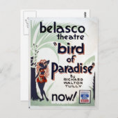 ヴィンテージ連邦劇場プロジェクトのバードオブパラダイス ポストカード (正面/裏面)