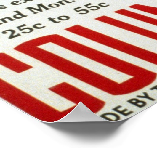 ヴィンテージ連邦劇場プロジェクトTouchブリムストン ポスター (角)