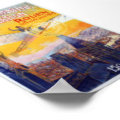 ヴィンテージ週間の航空旅行ポスター ポスター (角)