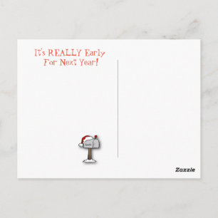 ヴィンテージ遅おもしろい延サンタポストカード ポストカード