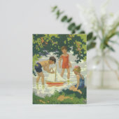 ヴィンテージ遊のおもちゃ帆船夏池 (スタンド正面)