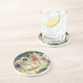 ヴィンテージ遊のおもちゃ帆船夏池 コースター (側面)