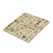 ヴィンテージ遊のおもちゃ タイル (側面)