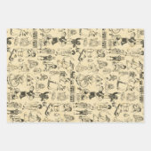 ヴィンテージ遊のおもちゃ ラッピングペーパーシート (正面3)