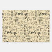 ヴィンテージ遊のおもちゃ ラッピングペーパーシート (正面2)